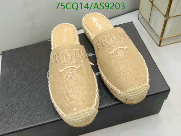Prada-Women Shoes Code: AS9203 $: 75USD