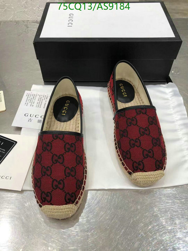 Gucci-Women Shoes Code: AS9184 $: 75USD