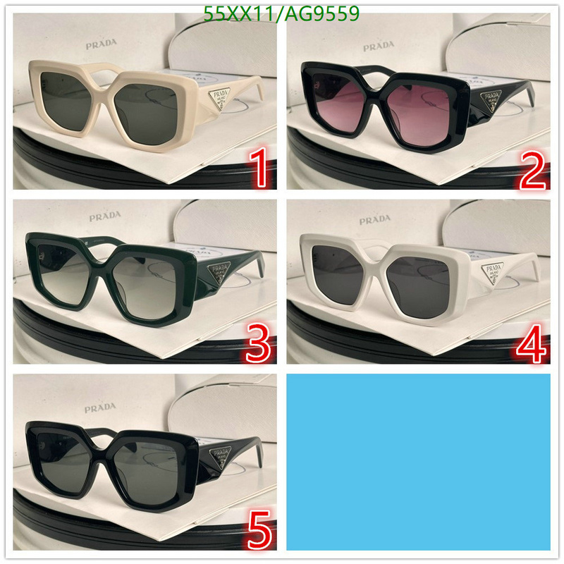 Prada-Glasses Code: AG9559 $: 55USD