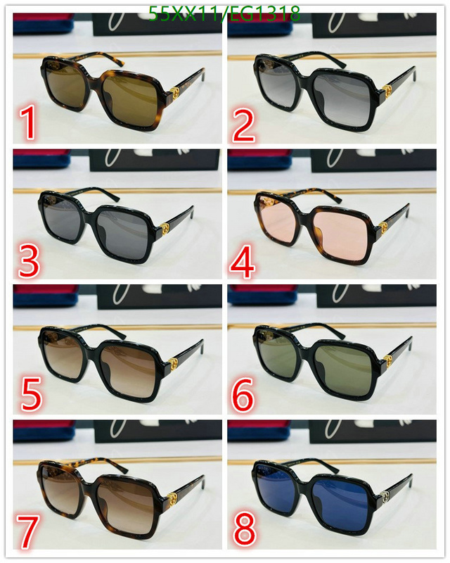 Gucci-Glasses Code: EG1318 $: 55USD