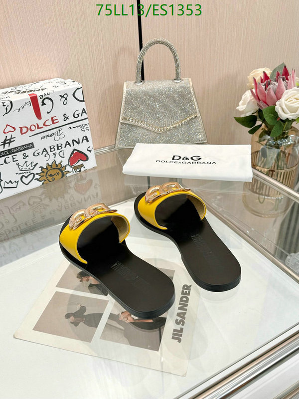 D&G-Women Shoes Code: ES1353 $: 75USD