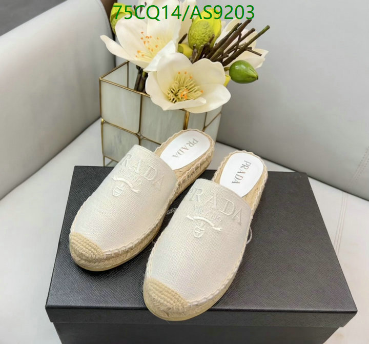 Prada-Women Shoes Code: AS9203 $: 75USD