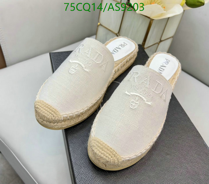 Prada-Women Shoes Code: AS9203 $: 75USD