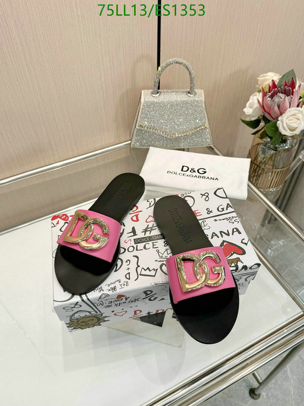 D&G-Women Shoes Code: ES1353 $: 75USD