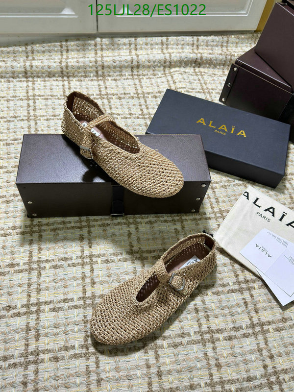 ALAIA-Women Shoes Code: ES1022 $: 125USD