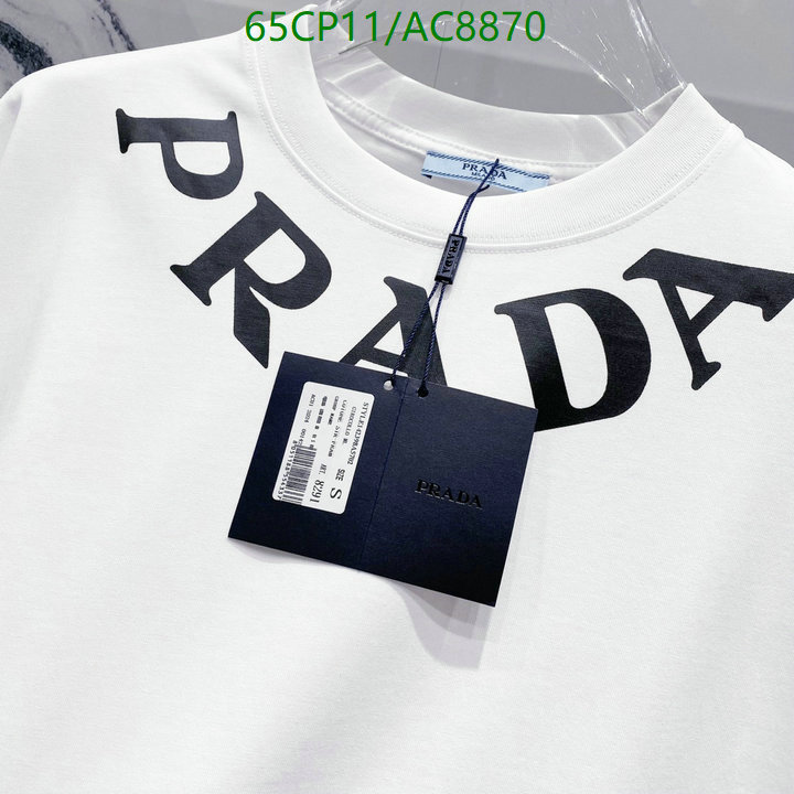 Prada-Clothing Code: AC8870 $: 65USD