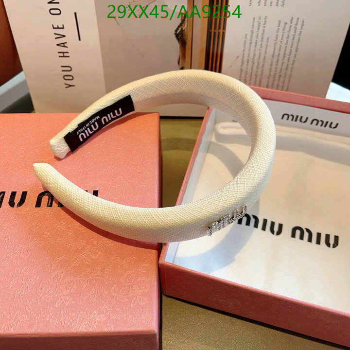 MIU MIU-Headband Code: AA9254 $: 29USD