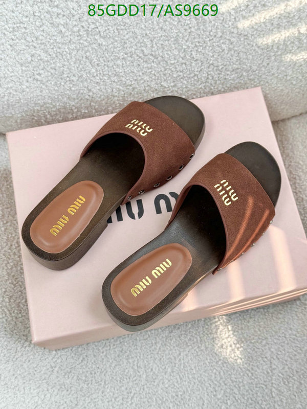 Miu Miu-Women Shoes Code: AS9669 $: 85USD