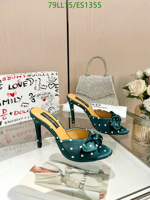 D&G-Women Shoes Code: ES1355 $: 79USD
