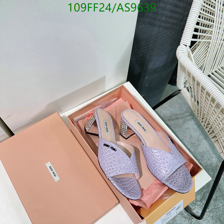 Miu Miu-Women Shoes Code: AS9639 $: 109USD