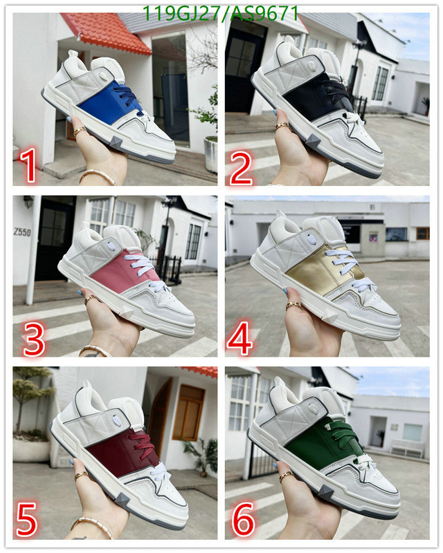 Valentino-Men shoes Code: AS9671 $: 119USD