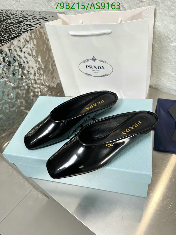 Prada-Women Shoes Code: AS9163 $: 79USD