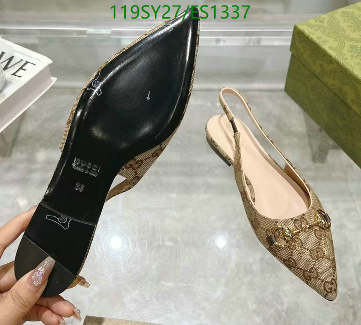 Gucci-Women Shoes Code: ES1337 $: 119USD