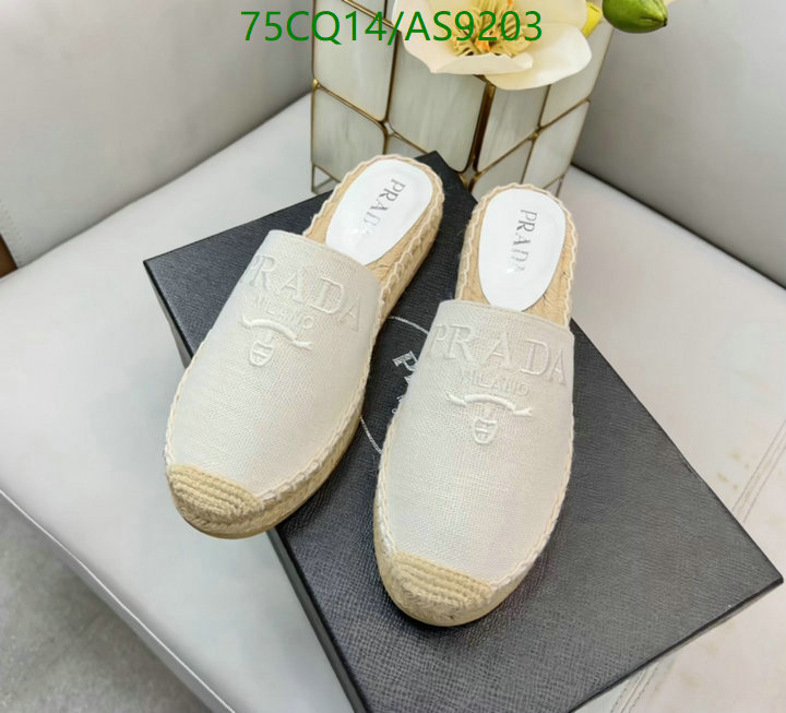 Prada-Women Shoes Code: AS9203 $: 75USD