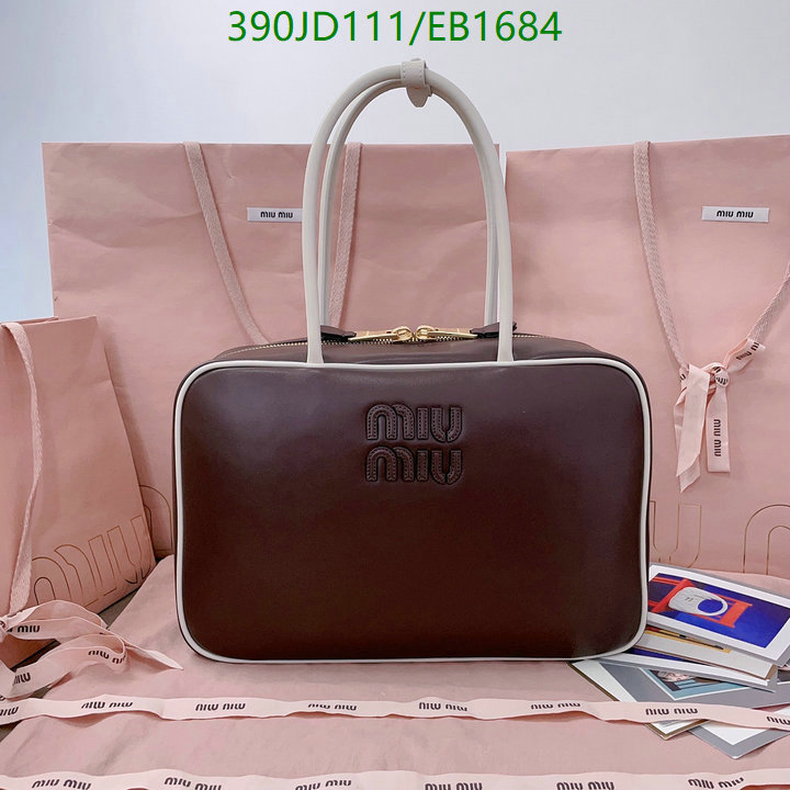 Miu Miu-Bag-Mirror Quality Code: EB1684 $: 390USD