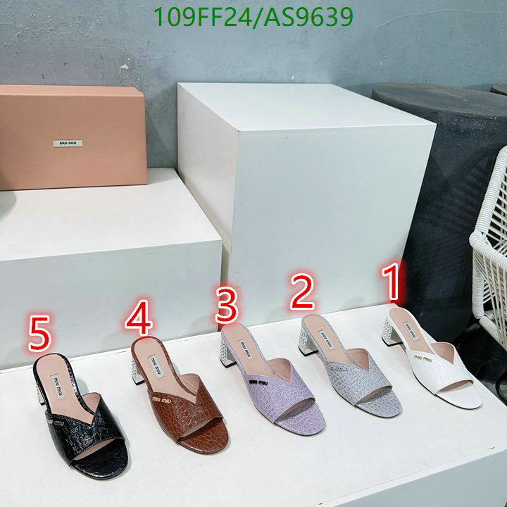 Miu Miu-Women Shoes Code: AS9639 $: 109USD