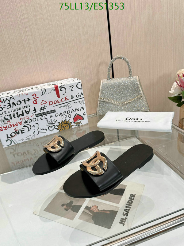 D&G-Women Shoes Code: ES1353 $: 75USD