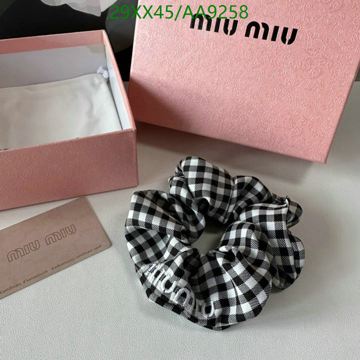 MIU MIU-Headband Code: AA9258 $: 29USD