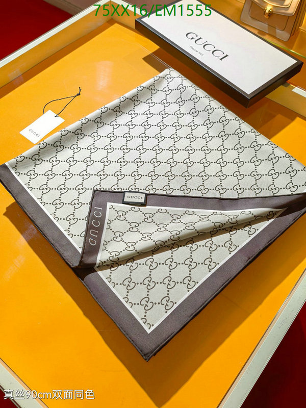Gucci-Scarf Code: EM1555 $: 75USD