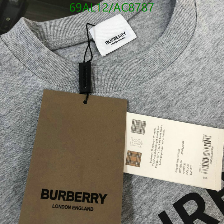 Burberry-Clothing Code: AC8787 $: 69USD