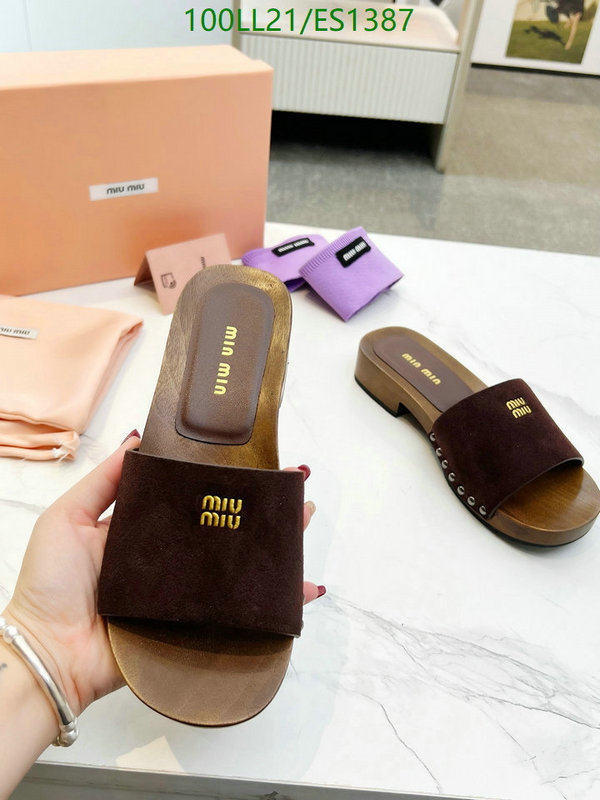 Miu Miu-Women Shoes Code: ES1387 $: 100USD