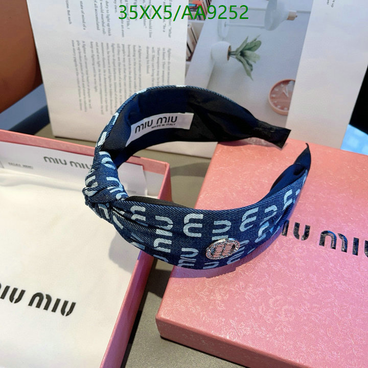 MIU MIU-Headband Code: AA9252 $: 35USD