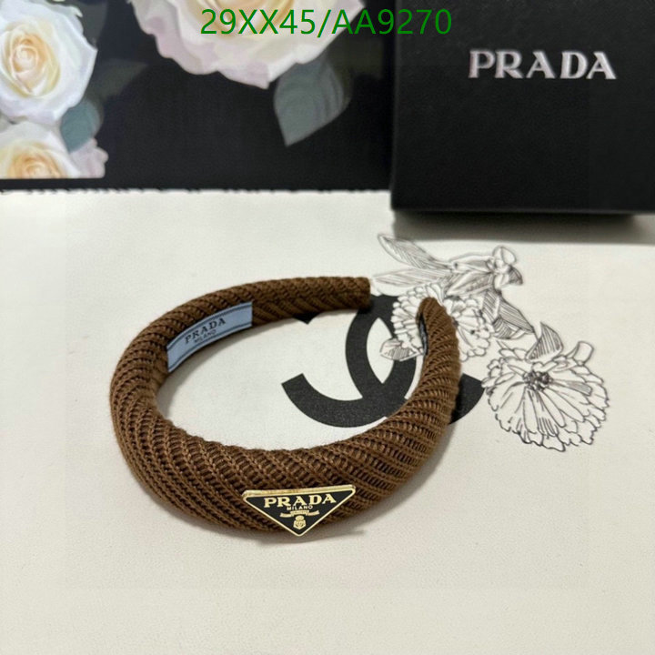 Prada-Headband Code: AA9270 $: 29USD