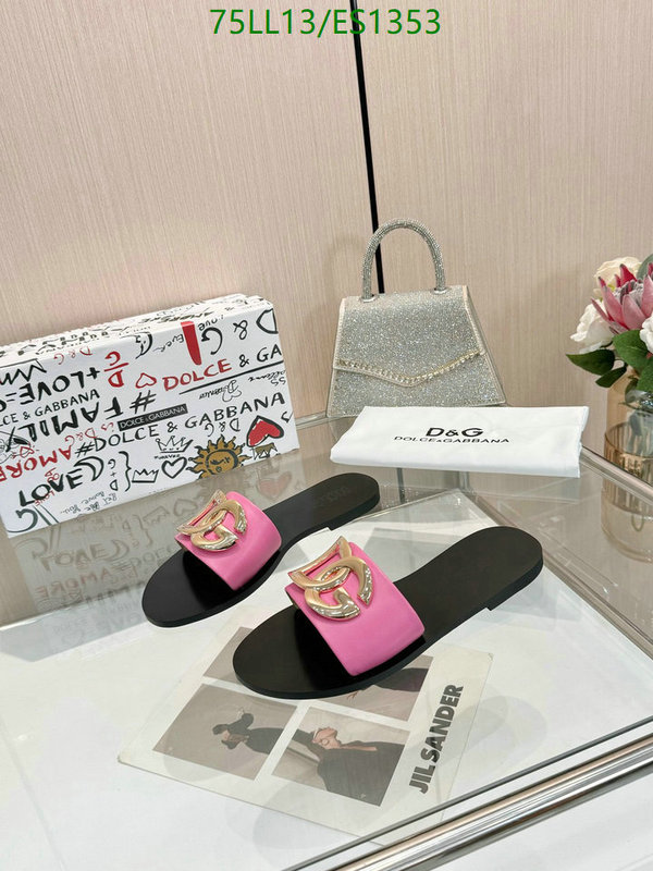 D&G-Women Shoes Code: ES1353 $: 75USD