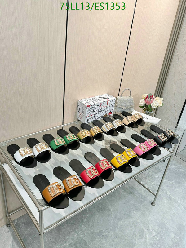 D&G-Women Shoes Code: ES1353 $: 75USD