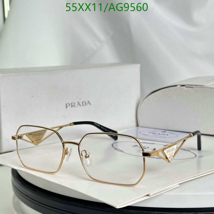 Prada-Glasses Code: AG9560 $: 55USD