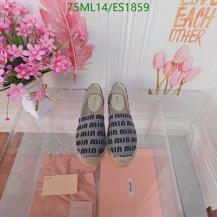 Miu Miu-Women Shoes Code: ES1859 $: 75USD