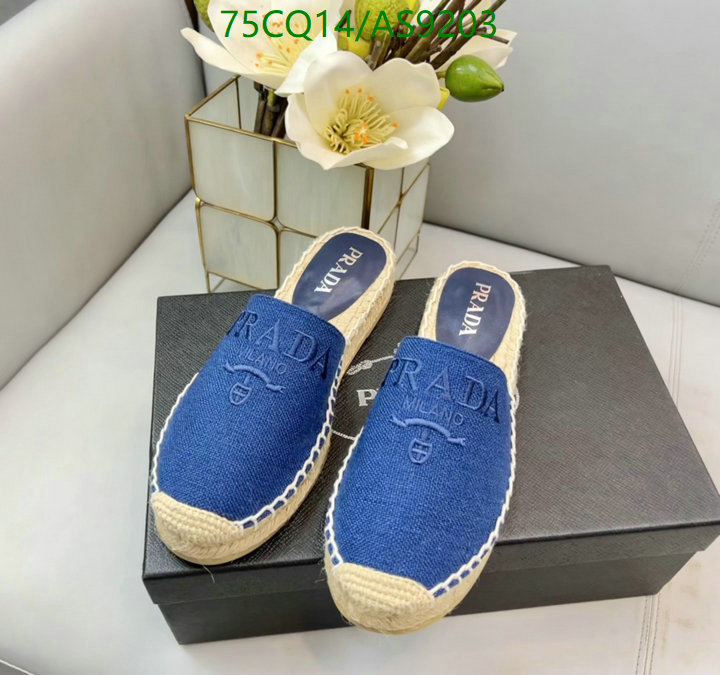 Prada-Women Shoes Code: AS9203 $: 75USD