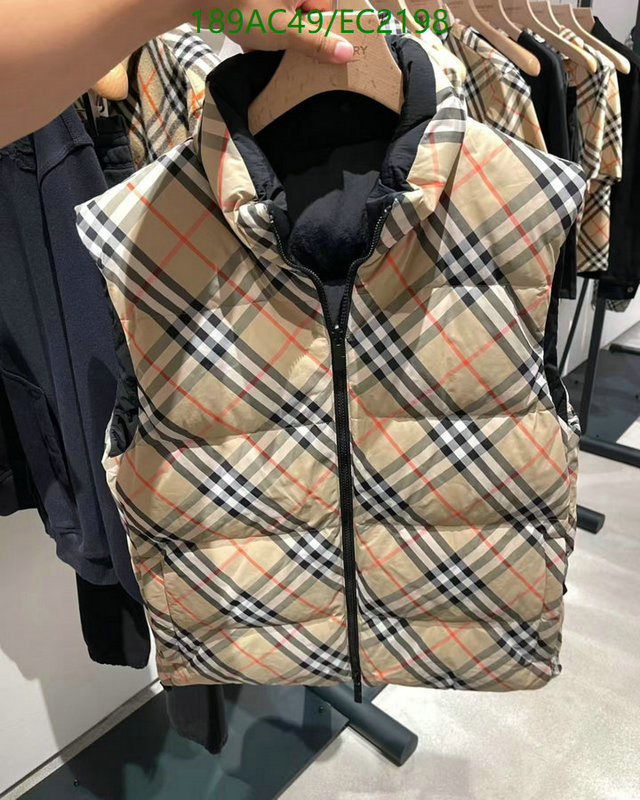 Burberry-Down jacket Men Code: EC2198 $: 189USD