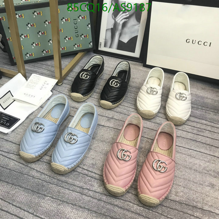 Gucci-Women Shoes Code: AS9187 $: 85USD