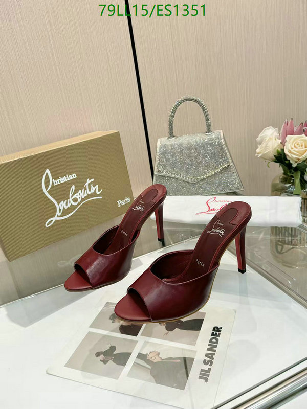 Christian Louboutin-Women Shoes Code: ES1351 $: 79USD