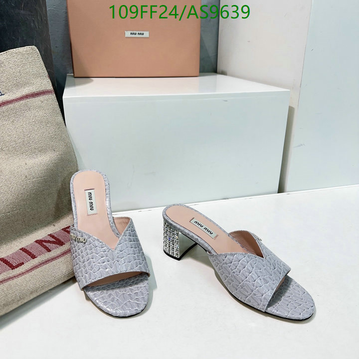 Miu Miu-Women Shoes Code: AS9639 $: 109USD