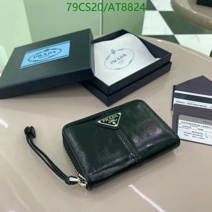 Prada-Wallet Mirror Quality Code: AT8824 $: 79USD