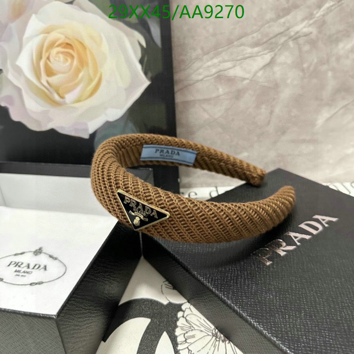 Prada-Headband Code: AA9270 $: 29USD
