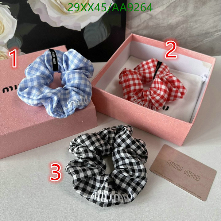 MIU MIU-Headband Code: AA9264 $: 29USD