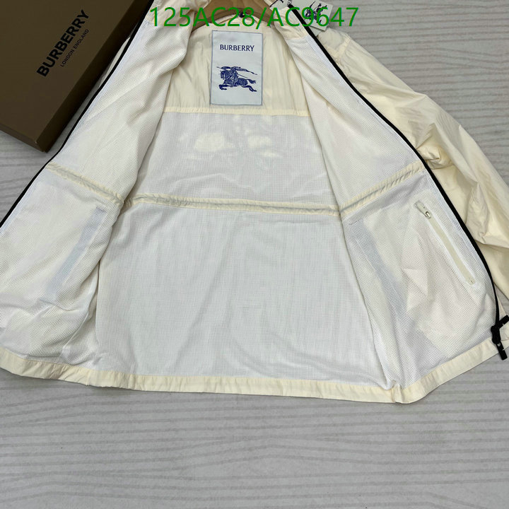 Burberry-Clothing Code: AC9647 $: 125USD