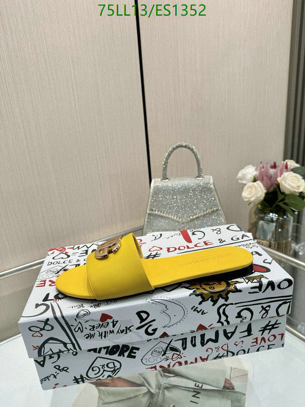 D&G-Women Shoes Code: ES1352 $: 75USD