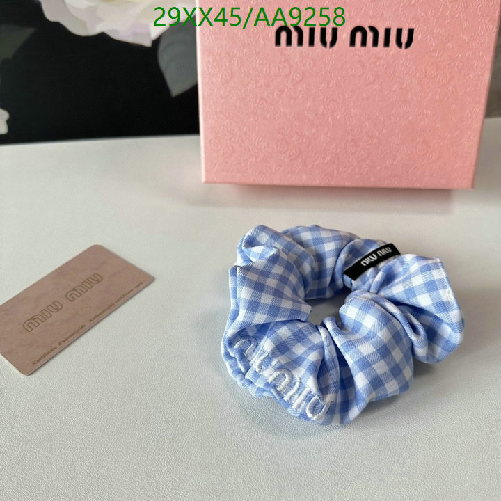 MIU MIU-Headband Code: AA9258 $: 29USD