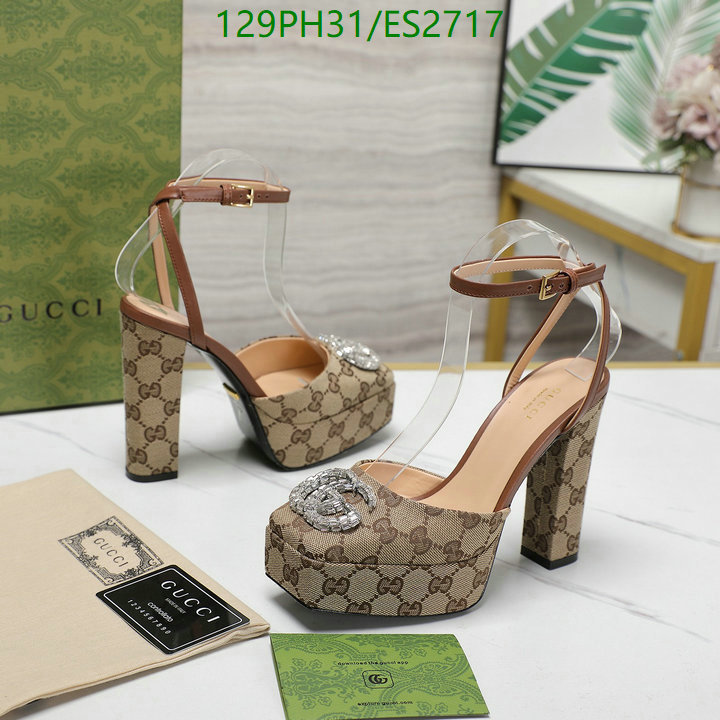 Gucci-Women Shoes Code: ES2717 $: 129USD