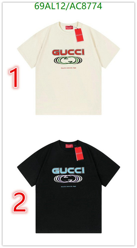 Gucci-Clothing Code: AC8774 $: 69USD