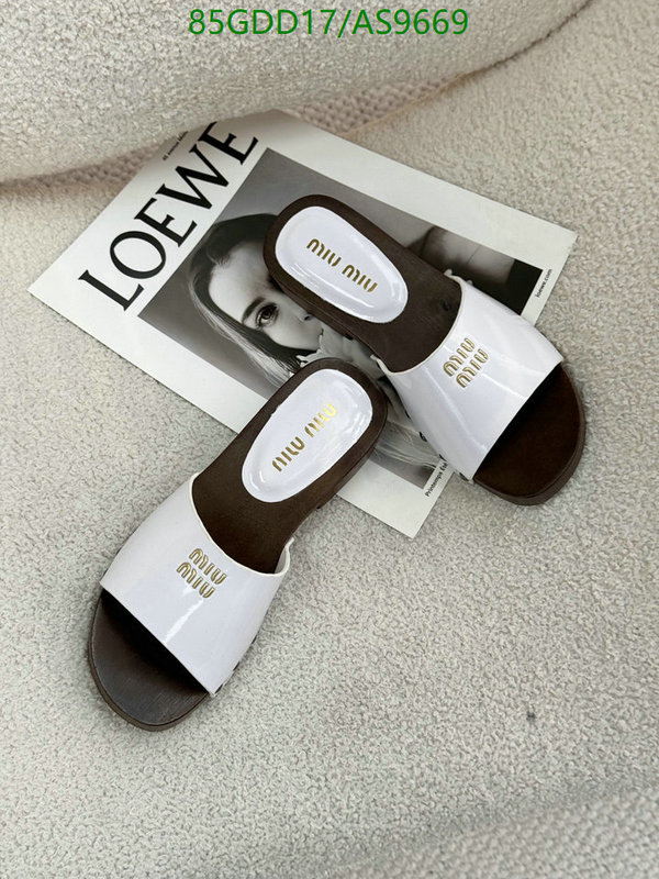 Miu Miu-Women Shoes Code: AS9669 $: 85USD