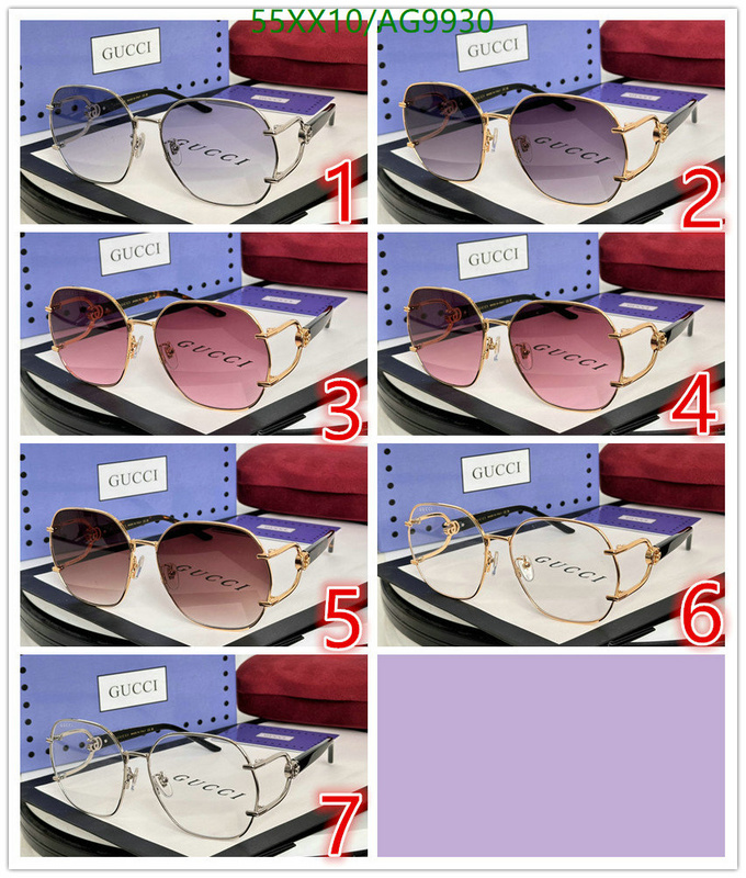 Gucci-Glasses Code: AG9930 $: 55USD