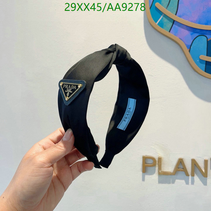 Prada-Headband Code: AA9278 $: 29USD