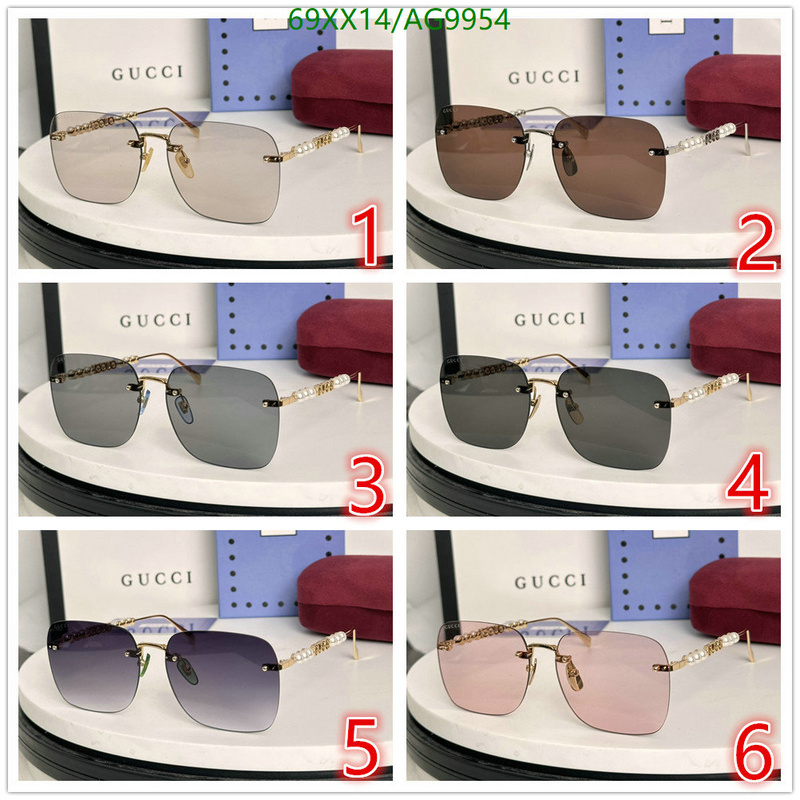 Gucci-Glasses Code: AG9954 $: 69USD