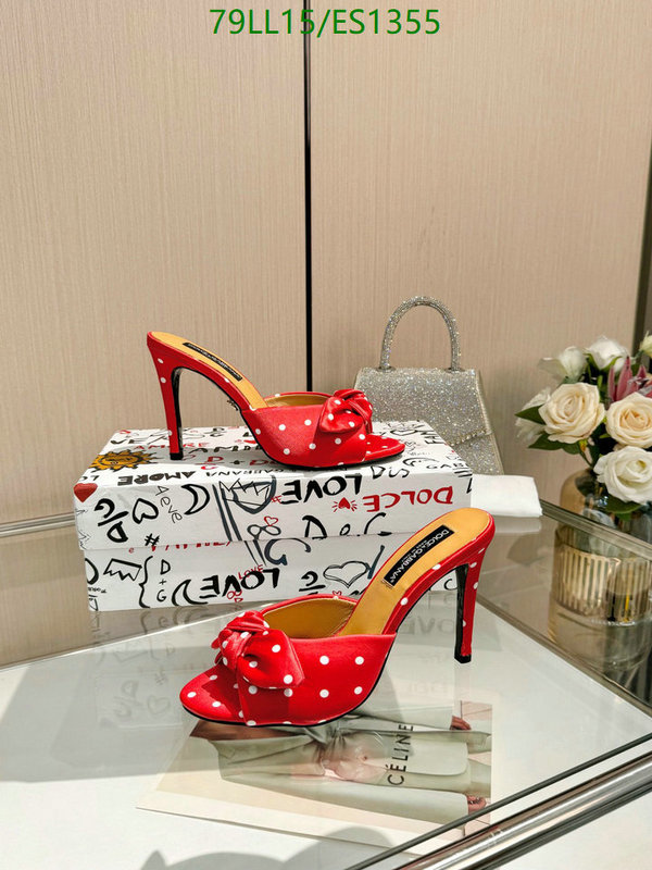 D&G-Women Shoes Code: ES1355 $: 79USD