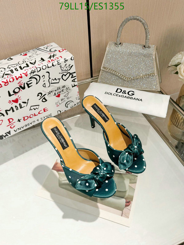 D&G-Women Shoes Code: ES1355 $: 79USD